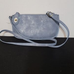 Elegant Blue Women's Crossbody Bag